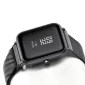 (店+)Lococo樂客客 Amazfit Bip 米動手錶青春版米蘭金屬錶帶