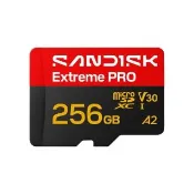 【SanDisk 晟碟】SANDISK Extreme PRO☆ microSD™ UHS-I 256GB 記憶卡(公司貨)