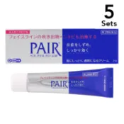 【DOKODEMO】獅王 [ 5入組] [第2類醫藥品] PAIR痘痘藥膏W 24g