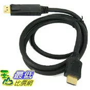 玉山最低比價網 [現貨6組出清dd] DP 1.2 轉 HDMI 傳輸線 - 1.5M 1920x1200 1080P DISPLAYPORT 轉 HDMI 訊號連接線 (UH1)A225