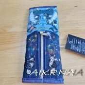 wachifield-dayan(瓦奇菲爾德,達洋)~全新品貓咪三角立體筆袋~藍色馬戲團