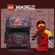 LEGO 樂高  書包Recruiter-紅忍者與龍 20069-1809