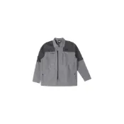 (店+)【The North Face】北面THE NORTH FACE Urban Exploration 先鋒設計拼色舒適休閒防潑水可拆卸袖機能風 翻領長袖戶外襯衫 男款 灰色