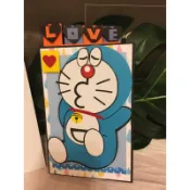 [La Be]哆啦A夢手工卡片 四摺式抽抽卡 機關卡 生日卡片 情人節卡片 聖誕節卡片 萬用卡片