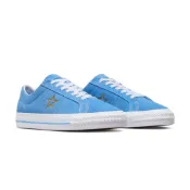 CONVERSE【授權經銷商】男款低筒帆布鞋 滑板鞋 ONE STAR PRO OX 藍色-A06647C