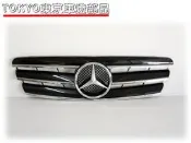 Tokyo東京車燈部品 BENZ W203 C200 C300 跑車大芒星 三線無框 亮黑 鋼琴烤漆-鍍鉻 水箱罩