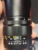 Zhongyi中一光學135mm F2.8大光圈人像長焦選攝手動定焦鏡頭 二手