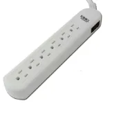 (店+)【太星電工】電腦線一開六插延長線/3P/15A/4尺 OCB61304