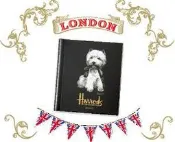 Harrods 哈洛氏 英國白梗犬精裝筆記本 (售價見描述)