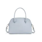(店+)【CHARLES & KEITH】小CK 扭結簡約托特包 PU 貝殼包 單肩手提包 小號 女款 海鹽藍/奶白色/黑色 CK2-30782706