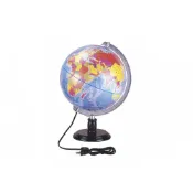 (店+)徠福 一次成型地球儀8“ (燈光) 31CM / 個 NO.1151
