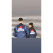 adidas 富士山全刺繡棒球外套