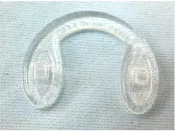 兒童專用安全矽膠鼻墊(連體鼻墊.一體成型).鎖螺絲鏡框專用