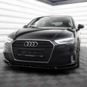 Audi A3 8V S-Line S3 前下 後下 側裙 鴨尾 下巴 尾翼 擾流 Maxton Design 【YG】