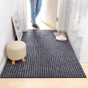 (店+)【Warm House Decor 暖和家居】入門玄關落塵地墊40x60 (刮泥地墊 耐磨入戶墊 商場門口墊 大門地墊 玄關地墊 落塵地墊)