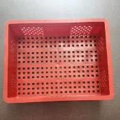〈惜福惜物，完美主義勿入〉只有一個～塑膠洞洞空籃子/收納籃/置物籃/水果籃/塑膠盒子