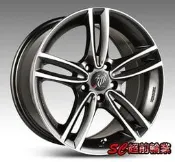 【超前輪業】富山鋁圈 DP341 17吋鋁圈 5孔114.3 5孔112 5孔108 5孔100 5孔120 灰底車亮