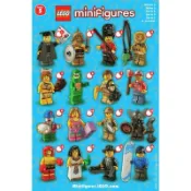 樂高 8805 人偶 第5代 13號 拳擊手｜LEGO 8805 Minifig #13 Boxer無袋無紙有底板已組