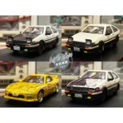 現貨 老周微影 1/64 頭文字D Toyota AE86 Rx-7 FD 2D 藤原拓海 開燈 京商 kyosho