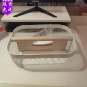 免運♥瑞沙託網籃帶分隔收納籃 辦公桌收納 桌面收納筐 雜物置物籃 零食水果收納盒 抽屜分隔收納 桌上收納神器