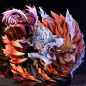 👑【港版】海賊王 天繪th red 獅子尼卡路飛魯夫 眼睛發光❤️台灣現貨❤️盒裝美少女手辦動漫公仔雕像擺件GK禮物