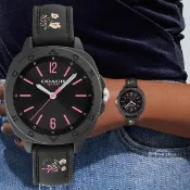 【COACH】Kitt 浪漫花卉簡約女錶-34mm 手錶 送禮 禮物 推薦(CO14504472)