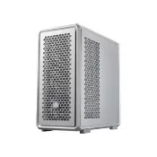 【Cooler Master 酷碼】MasterFrame 600 電腦機殼 鋁製側板(銀色/14cm風扇-白*3+12cm ARGB 風扇-白*1)