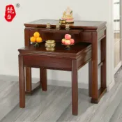 臻選時刻 【剛果花梨實木】供桌 神桌 佛桌 佛臺 神臺 香案 香火桌 家用佛堂 神明桌 實木雕刻 手工榫卯 莊嚴大氣 臺灣現貨