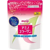 (店+)【Meiji 明治】日本 Meiji 明治膠原蛋白粉 補充包 28天份