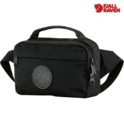 (店+)【Fjallraven】Kanken No.2 Black Hip Pack 純黑特別版 腰包