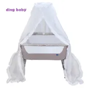 【ding baby】小丁婦幼 宮廷蚊帳-適用Zibos 神力床邊床 小丁婦幼