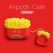 airpods pro2 pro 薯條 保護套 漢堡 速食 柴犬 可樂 秋田狗 鈴鐺 拍立得 麻將 珍奶 DJ