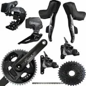 全新 SRAM FORCE AXS 油壓碟煞大全套 172.5 10-36T
