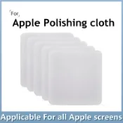 高品質 3 件雙面拋光布超細纖維清潔布, 專為 Apple 手機, 相機鏡頭, 手錶設計
