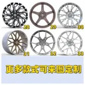 特賣～免運～18 19 20 21寸鍛造輪轂定製適合保時捷奧迪賓士寶馬路虎捷豹定金