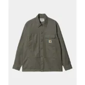 Carhartt WIP Charter Shirt 卡哈 襯衫 長袖 草綠 軍綠 工裝 Logo 水洗 斜紋法蘭絨