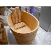 現貨100%天然台灣檜木4.2尺泡澡桶收納式桶內椅組另有3及3.5尺聞香沒上漆閃花重油味道濃郁特價出清請先詢問庫存