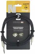 唐尼樂器 TONY MUSIC 原廠正貨 Stagg NAC2MPSPSR (2米) 6.3mm 立體聲公頭 轉 3.5mm 立體聲公頭【唐尼樂器】