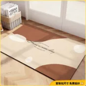 客製化浴室地墊 北歐風 吸水地墊 防滑地墊 浴室腳踏墊 矽藻土軟地墊 浴室防滑墊 洗手間地墊 腳踏墊 門口地墊 廁所地墊
