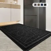 【JOCIYO 聚時柚】厚重3D壓花 大門口踏墊75×45cm進門刮泥吸水 商用迎賓腳踏墊 玄關地墊 橡膠底防滑