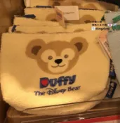 【噗嘟小舖】現貨 香港迪士尼樂園 正版 達菲 Duffy 刺繡 化妝包 收納包 手拿包