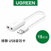 【綠聯】USB外接音效卡｜USB音效卡｜高音質