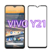 Vivo Y21 4G 鋼化玻璃滿版全膠滿版 Vivo Y21 鋼化玻璃 VIVO V2111 玻璃貼 Vivo Y21