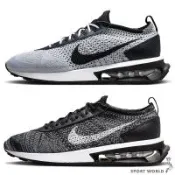 Nike Air Max Flyknit Racer 男 慢跑鞋 休閒鞋 灰白 DJ6106-002 / 黑灰 DJ6106-001