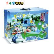 【POLI 波力】變形任務總部 救援小英雄 車車玩具 原廠公司貨｜卡多摩