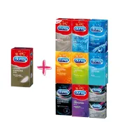 【生活市集】【Durex杜蕾斯】保險套超薄裝加任選經典超值組合 多款可選