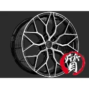 【五股泓越經銷】全新 泓越 MAXX 鋁圈 21吋 旋鍛 M18 鋼琴黑車面 網狀 輕量化 5孔114 112 108