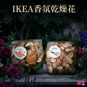 IKEA香氛乾燥花 乾燥花 柑橘花 黃色 香氣 香氛花 檀香和廣藿香 棕色 檀香 香氛乾燥花