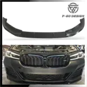 【品質保障】適用於21-IN款BMW寶馬 5系列 G30 G31 後期 LCI F款前下巴前脣前鏟前擾流小包圍 空力套件