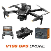 寶樟通訊24H出貨 領券折300| 自動跟拍 空拍機 新品V198無刷GPS返航高清8K航拍雷射避障無人機智能跟隨遙控飛機